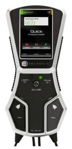 Hand-held cold laser used to promote healing and speed recovery.