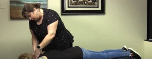 Basic Chiropractic Adjustment Demonstration by Dr Adrienne Owens - Federal Way